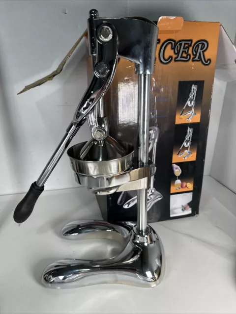 Heavy Duty Manual Cold  Press Citrus Juicer, Dishwasher Safe