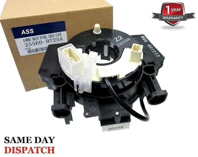 SQUIB SPIRAL CABLE CLOCK SPRING for NISSAN NAVARA D40 NOTE QASHQAI ...