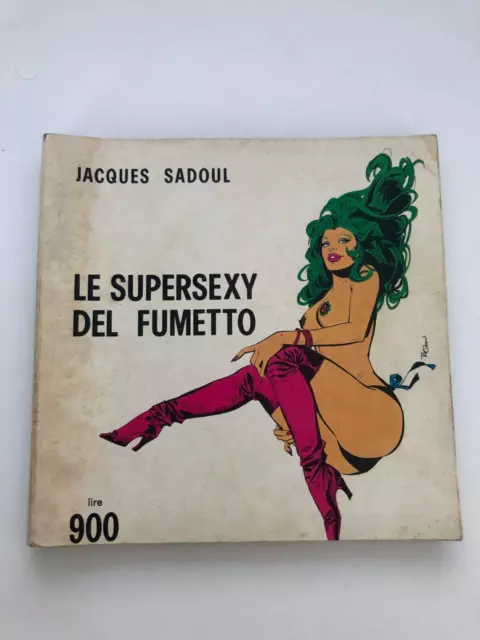 Le supersexy del fumetto Elvipress 1971 Jacques Sadoul De Sade