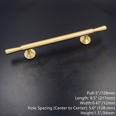 3.78" 5" Solid Brass Drawer Pulls Knobs Cupboard Handles Cabinet Pulls Handles