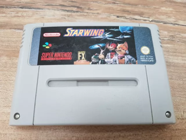 Jeu snes STARWING super nintendo testé fonctionnel SNSP-FO-FAH