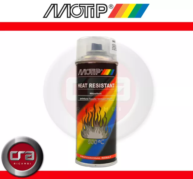 Motip  Heat Resistant Vernice Spray Trasparente Resistente Ad Alte Temperature