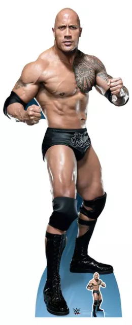 WWE - Wrestling - Rock, The - Dwayne Johnson - Pappaufsteller Standy - 75x195 cm