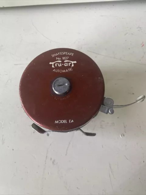 VINTAGE AUTOMATIC SHAKESPEARE No. 1827 Model Ea , Fly Fishing Reel $49.00 -  PicClick