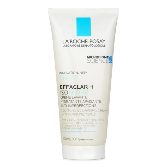 Oily and Problem Skin Repairing & Moisturizing Cream - La Roche-Posay  Effaclar H Iso Biome