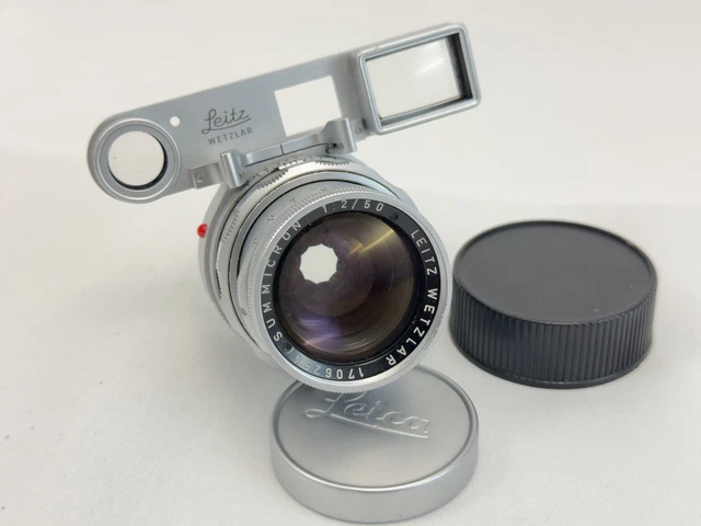 LEITZ LEICA SUMMICRON - M - 50mm/F2 - Dual Range (DR) mise au point rapprochée, EUR 880,00 - FR