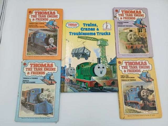 VINTAGE THOMAS THE Tank Engine & Friends Lot Ladybird Hc’s X 5 Etc $10. ...