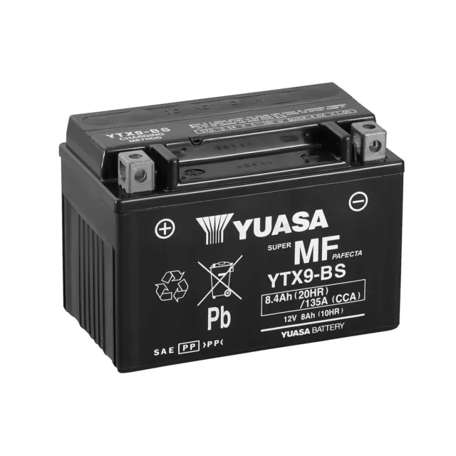 Batterie de Moto yuasa YTX9-BS AGM Fermé