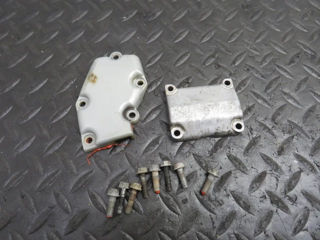 98 Kawasaki Kx 125 Kx125 Oem Power Valve Covers Cylinder Cover Set 14090-1828