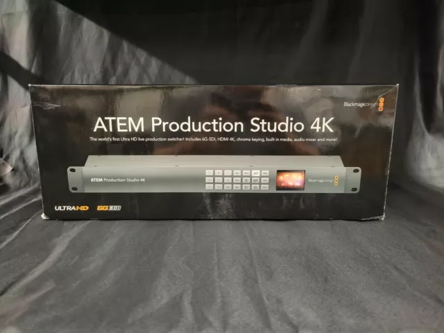 Blackmagic Design ATEM Production Studio 4K Video Switcher