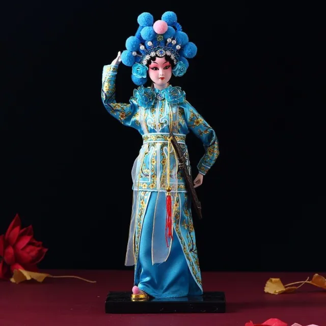 Chinese Peking Opera Dolls Small Gifts Handmade with National Characteristics