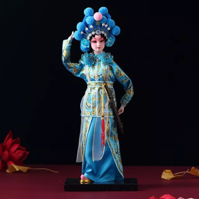 Chinese Peking Opera Dolls Small Gifts Handmade with National Characteristics