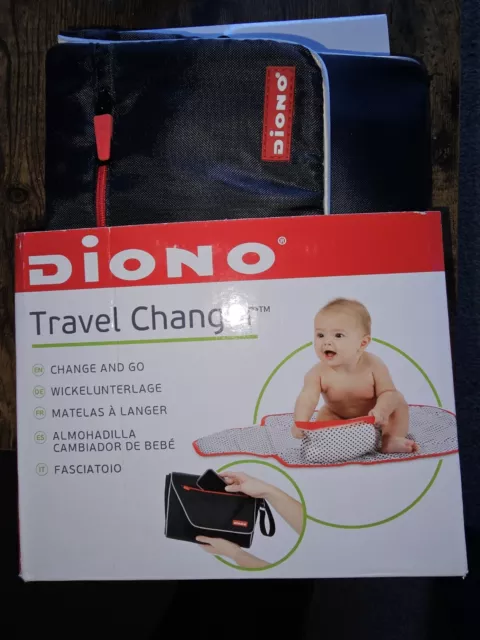 Diono Reisewechsler Baby kompakte Wickelmatte schwarz Tasche