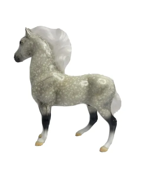 Breyer Dapples Ponies Dappled Grey Equestrian Horse  White Polka Dots
