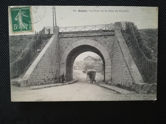 Carte Postale Ancienne CPA 93 Gagny Rue De Montfermeil - Années 1900, Scène De Vie