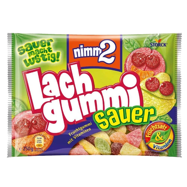 Nimm2 Acida Frutta Gengive Con Vitamine, Sauer Macht Divertente