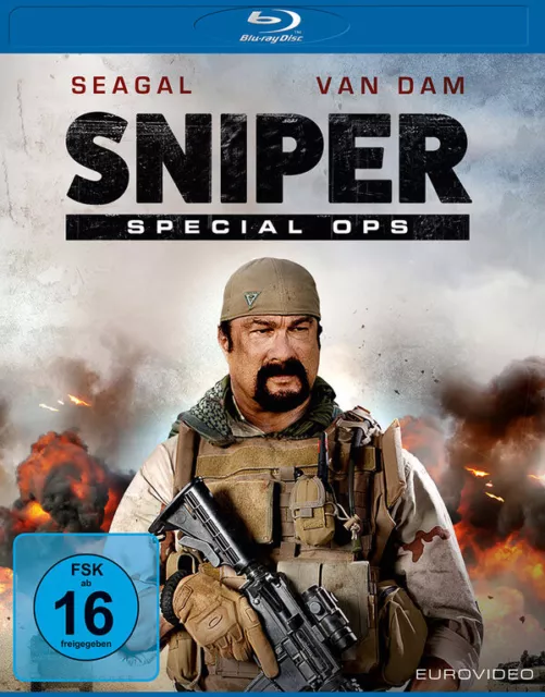 Sniper Special Ops - Steven Seagal - Rob Van Dam - Blu-ray Disc - OVP - NEU