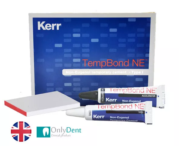 Kerr - TempBond NE Temp Bond, Temporary Dental Cement, Emergency Cavity Filling