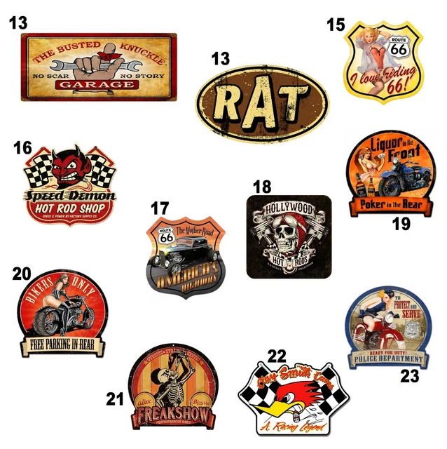 DINGFENG Moto Adesivi, Sdesivi Casco, Moto Adesivi Sponsor, Motocross Sticker Adesivi, Per Decalcomanie Per Moto, Sticker Motocross Grafiche, Per Moto Cross, Caschi E Skateboard(Aquila - Foto 3