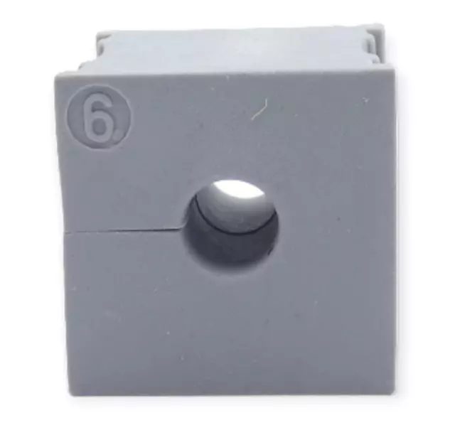 2 Stück Icotek 41206 KT 6 Kabeltülle klein, grau