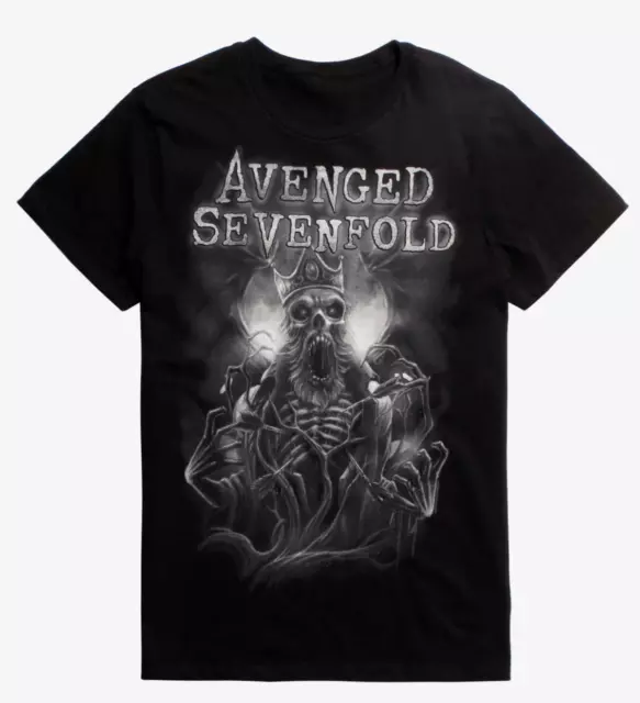 Avenged Sevenfold UNDEAD KING T-Shirt NWT Authentic & Licensed