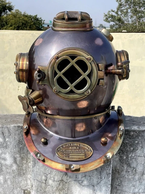 Nautical British Navy Diving Helmets Mark V Divers Helmet 18 Inch Christmas Gift