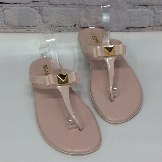 Michael kors caroline jelly thong deals