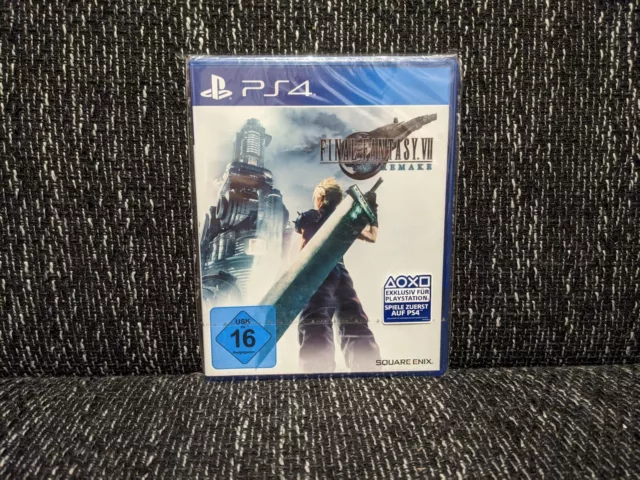 Final Fantasy VII 7 Remake PS4 Playstation 4 Neu OVP Sealed