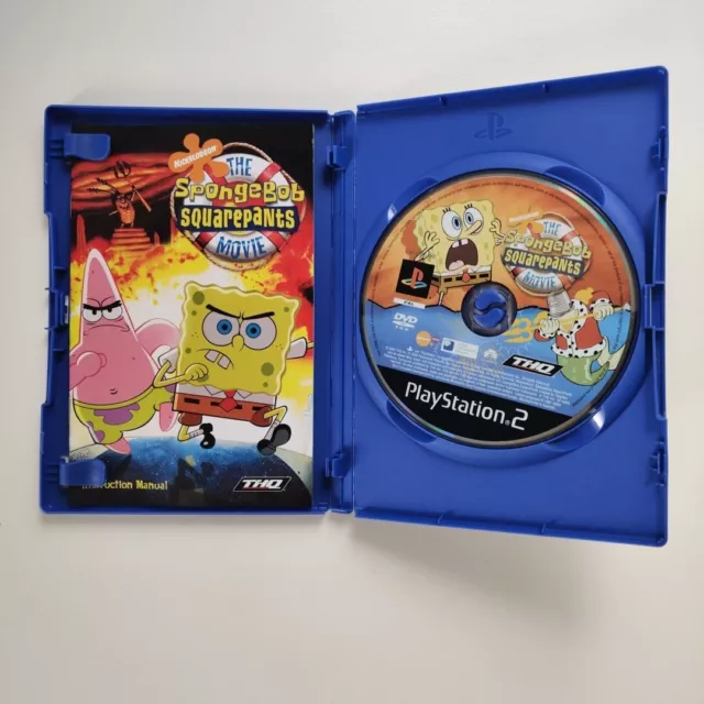 The Spongebob Squarepants Movie PS2 PlayStation 2 Game With Manual Free Postage 3