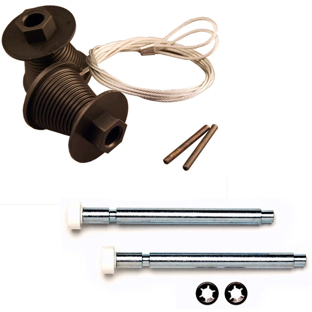 Kit de reparación de husillos de rodillo para puertas de garaje Cardale, Wickes CD45