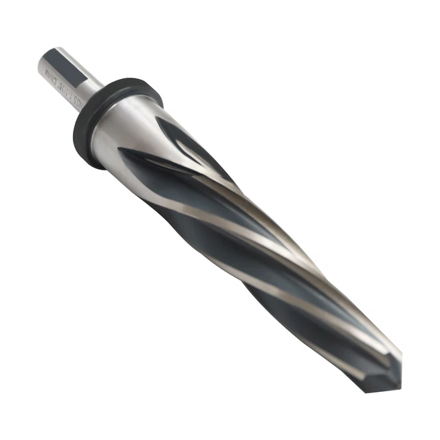 9/16" Bridge/Construction Reamer 1/2" 3-Flat Shank Spiral HSS Chuck Drill Bit