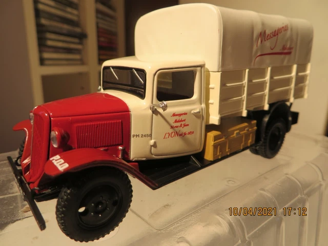 CAMION D'AUTREFOIS N°107 Mercedes Benz L325 1957 1/43 Ixo Altaya EUR 19