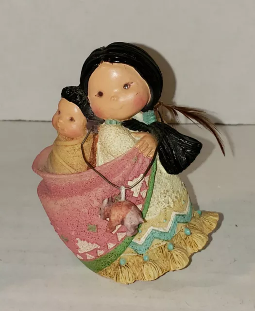 Friends of the Feather BEARING LOTS OF LOVE Mom Papoose 115592 Indigenous ENESCO 2