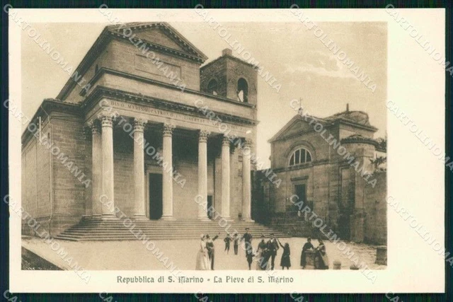 San Marino Città Pieve cartolina RT1117