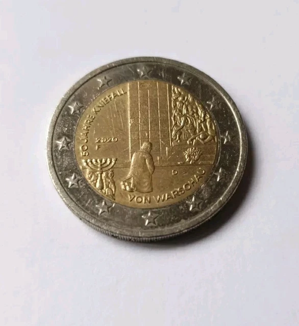 Münze 50 Jahre Kniefall Von Warschau Wert 2 EURO MÜNZE 50 Jahre Kniefall von Warschau 2020 D EUR 100,00 - PicClick DE