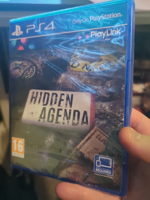 Hidden Agenda (PlayStation 4, 2017) Sealed