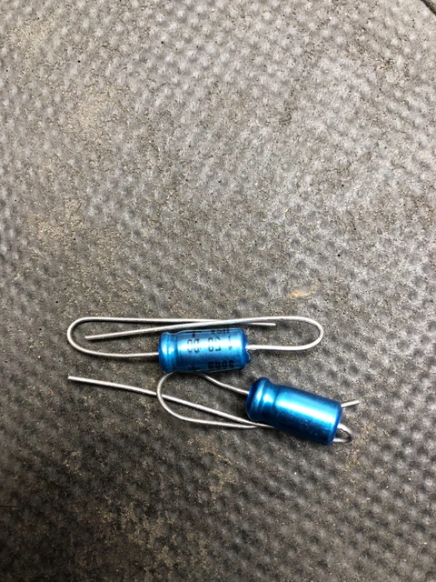 Sprague TVA-1208 Atom Capacitor TVA 1208 250UF 0-25DC  Pack Of 10 New No Box