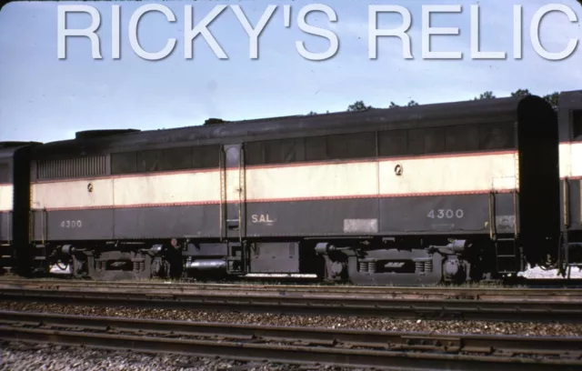 Duplicate Slide SAL #4300 EMD FB-1 Seaboard Air Line Wildwood FL 1965