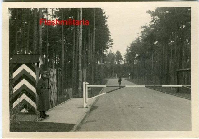 PHOTO ALLEMANDE GUERRE WW2 -- Sentinelle de la Wehrmacht en 1942