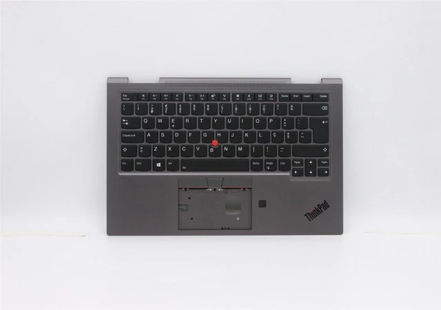 Clavier Repose-main Lenovo Yoga X1 3rd Gen – Argent, Danois, Rétroéclairé (Neuf)