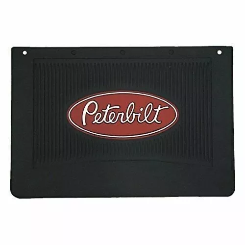 Peterbilt OEM Heavy Duty Rubber Semi Truck Mud Flaps 18" x 12" x 1/4"- Pair NEW