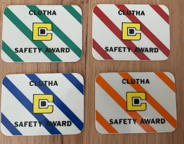 Mining stickers  Clutha X 4
