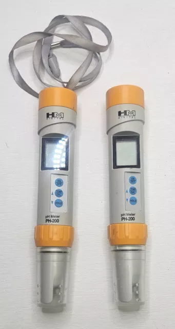 2 Used Ph Meter Ph-200 One Working And One For Part