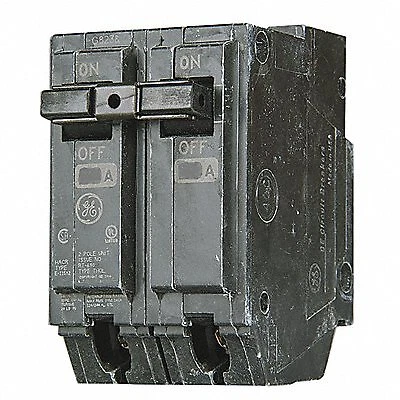 Ge Miniature Circuit Breaker: 50 A, 120/240V AC, Single Phase, 10kA at 120/240V