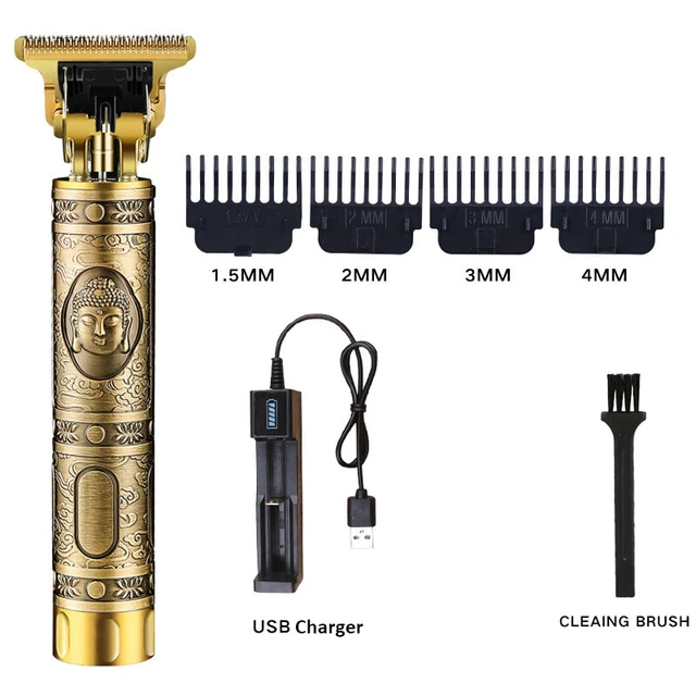 For Man's Kid's Hair Clippers Trimmer Cutting Beard Cordless Barber Shaving Gift