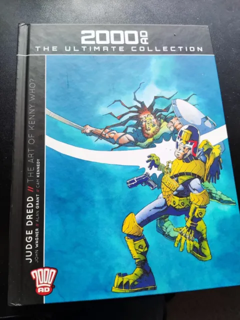 2000 AD Ultimate Collection Volume 1 Judge Dredd The Art of Kenny Who?