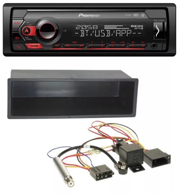 Pioneer MP3 USB DAB Bluetooth Autoradio für VW Polo T4 Passat Golf (98-04)