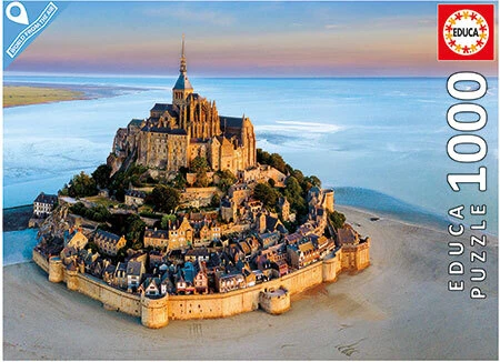 Puzzle (1000 T.) Mont Saint-Michel (Educa) NEU/OVP