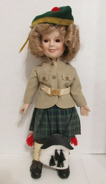 Shirley Temple, Wee Willie Winkie, Scottish Costume, Danbury Mint