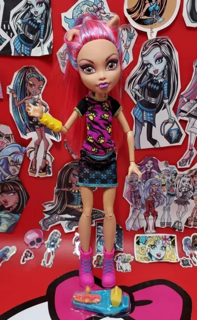 ZX4) Monster High Doll, Howleen Wolf, Creepateria